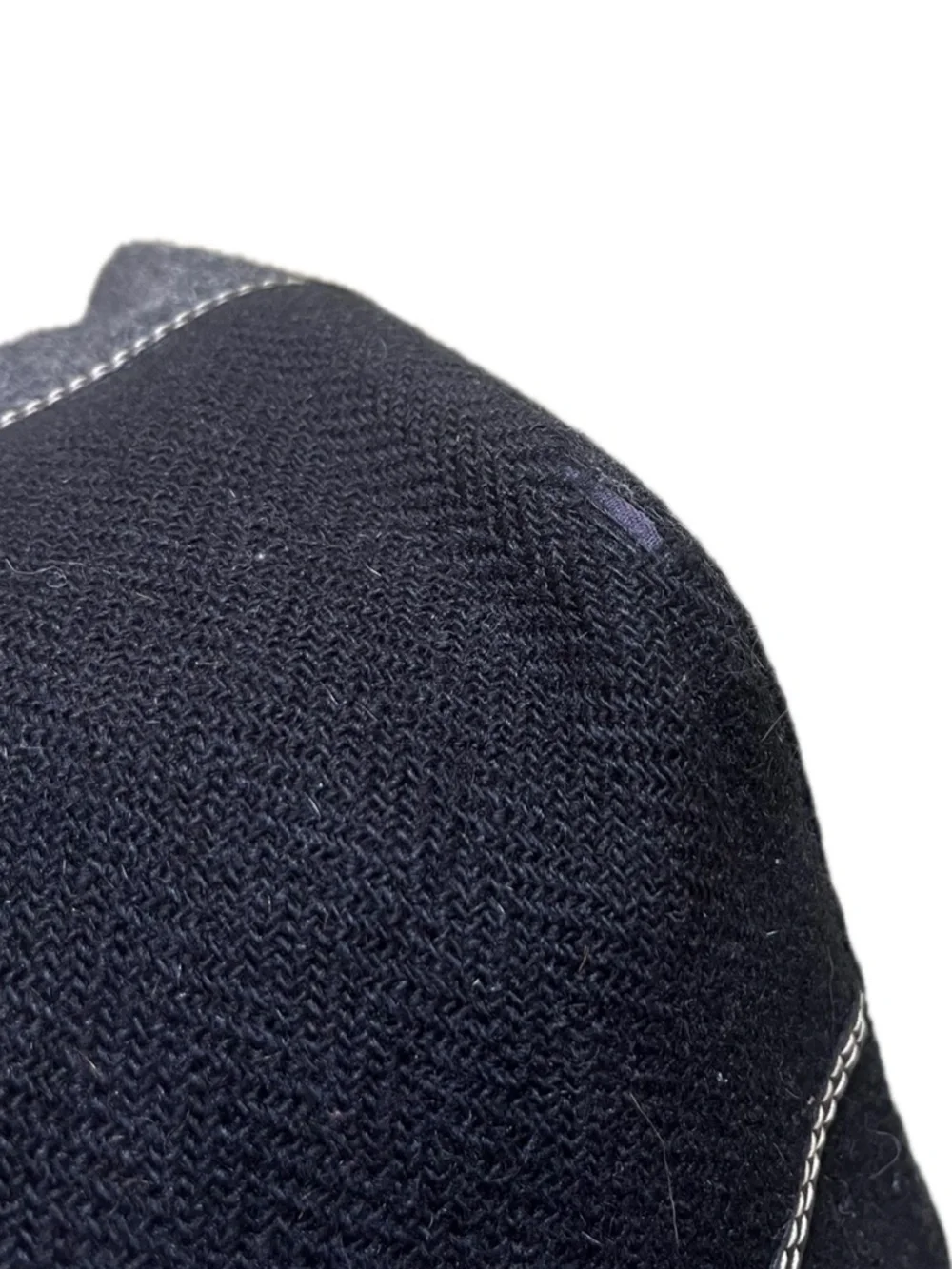 Kate Spade Vintage Wool Grey Patchwork Tote - Picture 10 of 16